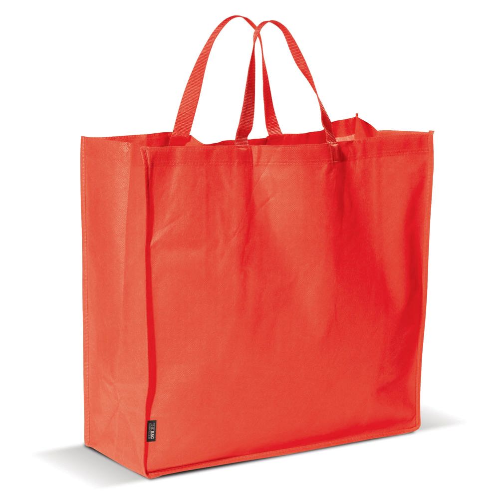 Draagtas non woven 75g/m² - rood